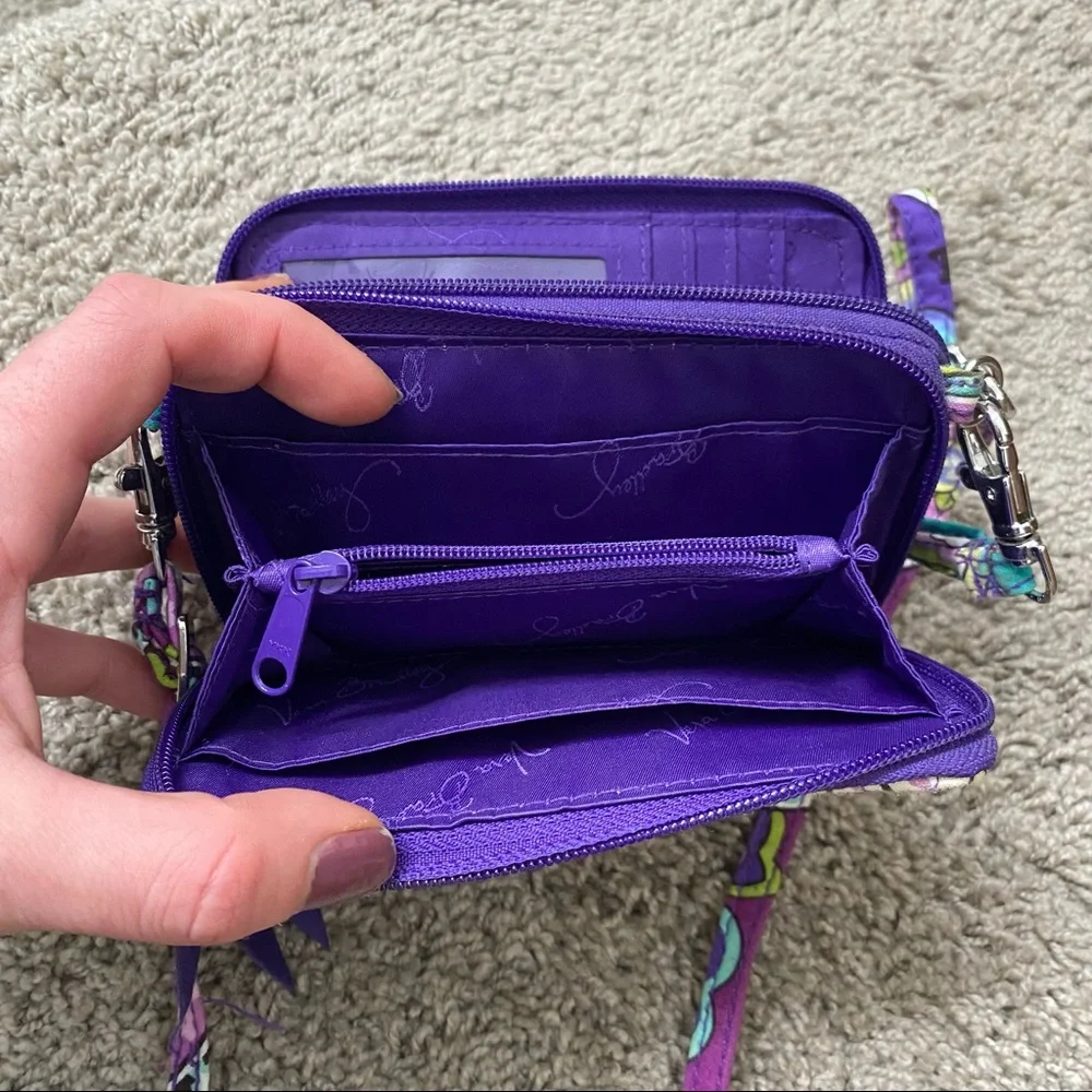 Vera Bradley Small Purse Removable Strap Wallet - Picture 9 of 12